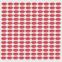 Red Lips background texture. lips background vector. vector