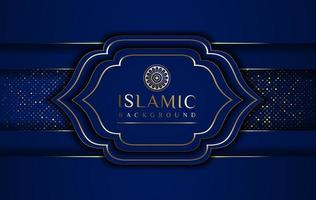 Arabic elegant luxury ornamental Islamic background vector