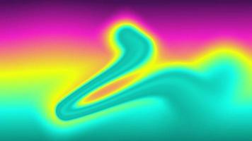 Liquid wave background abstract motion background. Seamless loop. Video animation.