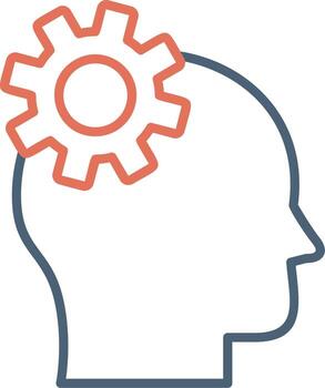 icono de vector de pensamiento