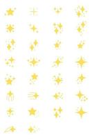 Sparkles Collection Design vector