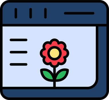 Web Browser Vector Icon