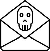 icono de vector de correo electrónico