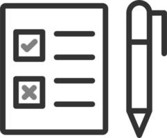 Exam Vector Icon