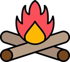 Campfire Vector Icon