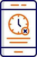 No Time Vector Icon