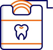 Dental Floss Vector Icon