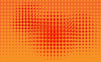 yellow orange abstract dot gradient back ground vector