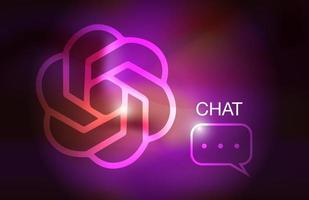 chatgpt conversacion método ilustraciones. artificial inteligencia chatbot. vector