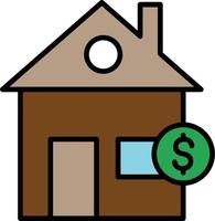 Housing Tax Vector Icon