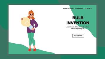 bulb invention vector