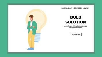 bulb solution vector