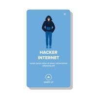 hacker internet vector