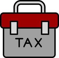 Tax Portfolio Vector Icon