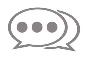 Text Message Chat icon. Speech Bubble With Text Lines. Comment icon Dialog and Conversation symbol. Opened Envelope Icon. Receive mail icon sms line. vector