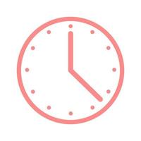 Clock icon. Task time icon and watch icon symbol. History Icon and Timer icon symbol. Time and Date clock line icons. Time clock icon symbol Passage of time. vector