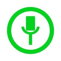 Microphone icon and Video call icon, video chat icon. video conferencing social media chat, message. Turn on and turn off video. internet conversation buttons. call screen template  camera vector