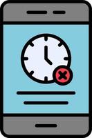 No Time Vector Icon