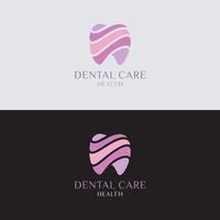 dental clínica logo diseño dentista logo diente resumen diseño vector