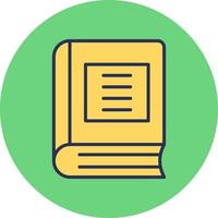 icono de vector de libro