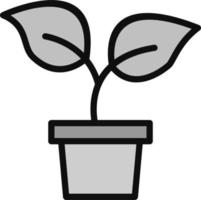 icono de vector de planta