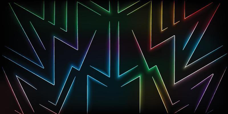 Add a touch of color and sparkle to your designs with this simple background with colorful glowing zigzag lines. The colorful zigzag lines make this design look fun and refreshing.