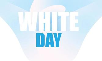 Happy White Day Banner Vector illustration. Japan