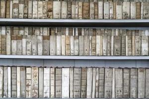 old books in library photo