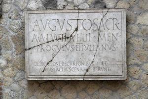 Ercolano Herculaneum ancient ruins photo