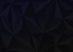 abstract low poly dark background with triangle shapes vector