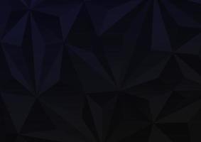 abstract low poly dark background with triangle shapes vector