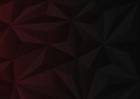 abstract low poly dark background with triangle shapes vector