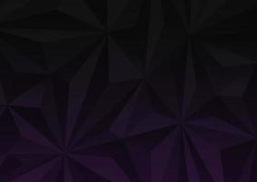 abstract low poly dark background with triangle shapes vector