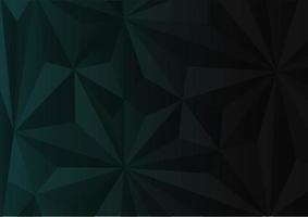 abstract low poly dark background with triangle shapes vector