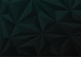 abstract low poly dark background with triangle shapes vector