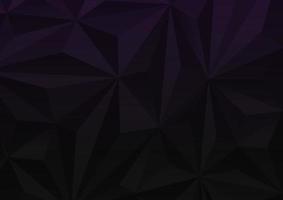 abstract low poly dark background with triangle shapes vector