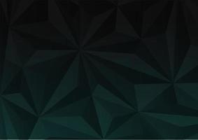 abstract low poly dark background with triangle shapes vector