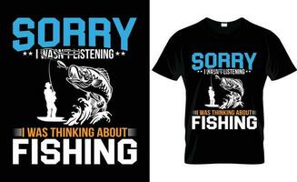 Fishing T shirt Design vector