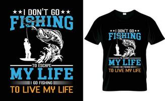 Fishing T shirt Design vector