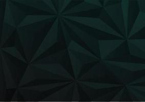 abstract low poly dark background with triangle shapes vector