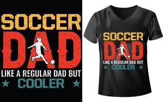 SOCCER DAY T-SHIRT DESIGN vector