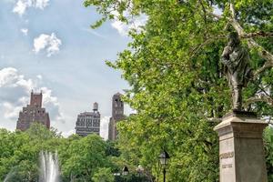 garibaldi statue in washington square new york photo