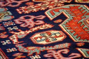 alfombra persa antigua antiguos vintage foto