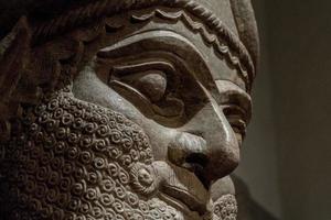 Ancient Babylonia and Assyria sculpture from Mesopotamia photo