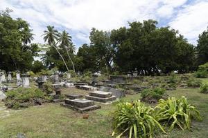 la digue seychelles isla cementerio foto