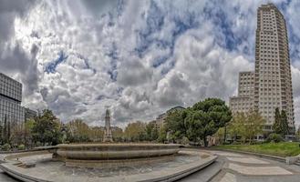 plaza de españa madrid españa foto