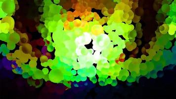 Glitter Vibrant Spheres Abstract Background Digital Rendering photo