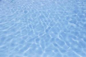 Swimming pool blue water photo