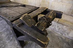 Medieval torture rack photo