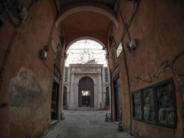 GENOA, ITALY - MARCH 2020 - genoa city hall doria palace photo